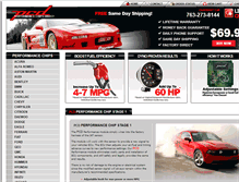 Tablet Screenshot of performancechipsdirect.com